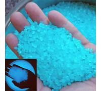 25g/55g/75g Galets fluorescents, pierres décoratives multicolores pour le jardin DIY, les plantes en pot, l'aquarium 1000 pièces/25g,3000 pièces/75g,2200 pièces/55gPolystyrène