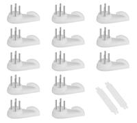 25pcs Crochet de Suspension Murale, Crochets de Suspension pour Mur en Dur Crochet Mural Tableau Beton Crochet Mural Tableau Lourd