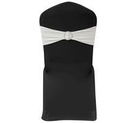 25x Bandes de Chaise Décoratives Extensibles Housse Mariage Banquet vidaXL