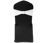 25x Bandes de Chaise Décoratives Extensibles Housse Mariage Banquet vidaXL