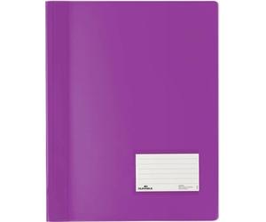 25x Durable 268012 Dossier de classement rapide DURALUX® A4 extra-large film translucide violet