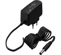 25x Goobay 64978 Adaptateur secteur 12 V (12 W / 1,0 A), noir, 1,8 m - avec fiche DC 5,5 mm x 2,5 mm