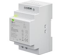 25x Goobay 74766 Bloc d'alimentation pour rail DIN 12 V (DC), 4,5 A, 54 W, blanc - convient pour montage DIN, TH 35/7,5 ou TH 35/15 (anciennement TS 35/7,5, TS 35/15)