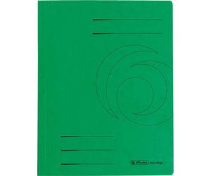 25x herlitz 10902906 Schnellhefter Quality Karton grün DIN A4