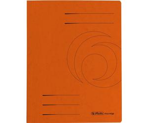 25x herlitz 10902922 Schnellhefter Quality Karton orange DIN A4
