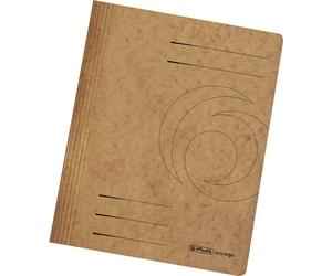 25x herlitz 10902955 Schnellhefter Quality Karton braun DIN A4