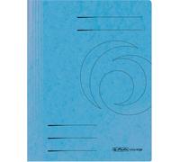 25x herlitz 11199106 Schnellhefter Quality Karton hellblau DIN A4