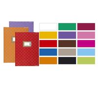 25x Herma 7420 Protège-cahier PP A5 couverture/blanc