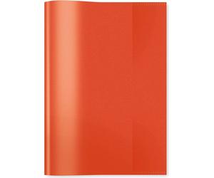 25x Herma 7482 Protège-cahier PP - A5 transparent/rouge