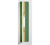 25x LEITZ 3726-00-55 dos d'agrafes, 65 x 305 mm, carton manille, vert, avec