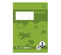 25x Staufen® 734010303 Cahier PREMIUM LIN 3 - A5, 16 feuilles, 90 g/qm, doublePREMIUM LIN ien