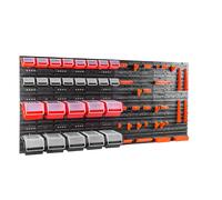 26 pcs. Bac avec couvercle + étagère murale 160 x 80 cm, bacs gerbables Bacs à bec Système de stockage