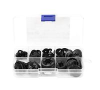 260 pièces en acier au manganèse rondelle à pousser rondelles de retenue de retenue ensemble 3/4/5/6/8/10/12mm fixation robuste durable pour machines automobiles applications