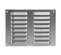 260x190mm Grille de Ventilation avec Moustiquaire - Grilles d'aération en Métal - Acier Inoxydable