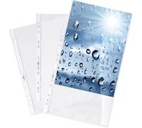 DURABLE Pochette perforée 2676-19 A4 PP transparente 0,08 mm, sachet de 100