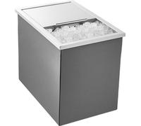 27,1 L Bac à glaçons Bac réfrigérant Bac à glace Acier inoxydable 455 x 305 x 385 mm