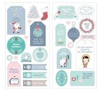 27 Stickers puffies Père Noël - My little Christmas NA G