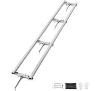 274 cm Système de guidage pour scierie portative Tronçonneuse Rail de guidage en aluminium et matériaux ferreux compatible avec différentes tronçonneuses et tronconneuses