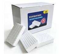 28 éponges Magiques + Chiffon Magique - Durée de Vie 2 Fois Plus Longue, Extra étanche - Nettoie Murs, Piscine, Salle de Bain, Chaussures - Éponge réutilisable Lavable Anti-Rayures - Efface Tout