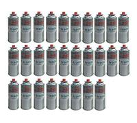28 pièces - Cartouche bouteille de gaz 250 g Art. KCG250 pour fer à souder chalumeau poêle bistro compatible Campingaz cp250 Brunner