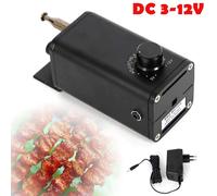 28KG BBQ Moteur de gril Moteur à engrenages pour broche de gril tournebroche Rotisserie DC3-12V 15W