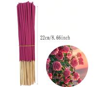 29/115/200 pièces Bâtons d'encens à la lavande - Bâtons de bambou, idéal pour l'aromathérapie, le yoga, la méditation, la fragrance pour la maison et le bureau - Ensemble cadeau parfait pour les fêtes