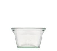 290 ml verre WECK Quadro, carré, ouverture : bord rond