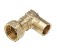 291612 Raccord gaz coudé 90° 1/2" (14 mm) + joint
