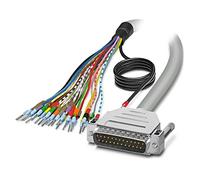 2926506 Câble D-Sub 25pin Mâle,Câble PVC L: 0,5m Gris Veine: Cu IP54 PHOENIX C