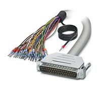 2926580 Câble D-Sub 37pin mâle, câble PVC L: 1m gris 1:1 connexion PHOENIX C