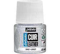 [295638] Pébéo Flacon 45ml Peinture Acrylique Setacolor Cuir PAILLETTE IRIDES...