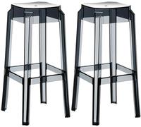 2er Set Barhocker Fox, transparent