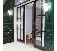 2er Set Mur Torche Lampe Anthrhazit Balcon Éclairage Acier Inoxydable Cour