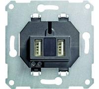 2fach usb-steckdoseneinsatz reinws
