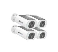 ANRAN 2K 3MP Kit caméra de Surveillance extérieure Sans Fil, vision Nocturne Couleur, APP gratuite CloudEdge ou ANRAN, C3 G