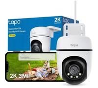 2K Camera Exterieur Wifi 360° Vision Nocturne Couleur C510W Détection De Personne Et Suivi De Mouvement Étanche Ip65 Alarm[CE43]