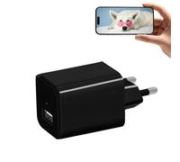 2K Ultra HD WiFi Caméra, Vidéo en direct sur le téléphone, Détection de Mouvement Intérieur de Surveillance Camera, Alarme sur Téléphone Portable, Emplacement Carte MicroSD (pas de vision nocturne)