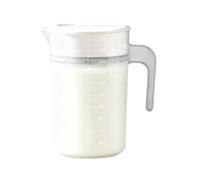 2L Transparent Juice Container - Large Leak-Proof Lidded Pitcher For Fridge | Convient aux portes du réfrigérateur pour garder l'eau, le thé glacé, le lait et les jus pour une utilisation quotidienne à