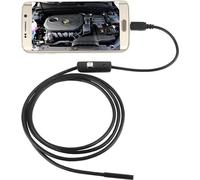 2m 1m 7mm Endoscope Caméra flexible Ip67 Étanche Inspection Borescope 6leds Réglable 1 mètre