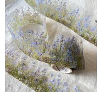 2m/Rouleau Ruban Washi Floral Printemps, Autocollants Esthétiques Créatifs, Fournitures d'Artisanat de Collage Décoratif DIY, Cadeaux de Fête, Scrapbooking Personnalisé Fournitures Scolaires Taille Un