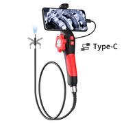 2MP 1080P WIFI /USB 180 degrés bidirectionnel articulé direction Endoscope Endoscope Inspection Otoscope caméra Microscope numérique WIFI Kind
