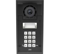 2N Telekomunikace Système vidéophone IP Force 2.0 – 1 bouton, caméra 5 MP, clavier – Noir