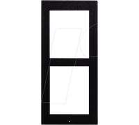 2N 9155022B - Cadre pour l'installation en saillie 2N, noir, double