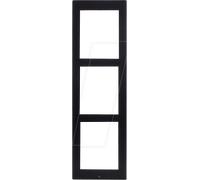 2N 9155023B - Cadre pour montage en saillie 2N, noir, triple