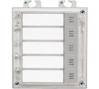 2N Telekomunikace Module de touches d'appel IP Verso 9155035 – 5 boutons – Argent