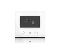 2N Telekomunikace Unité d'intérieur Compact 91378501WH Répondeur vidéo, écran LCD 4,3" Blanc