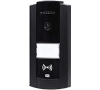 2N Telekomunikace - Interphone vidéo Entrycom IP Base 9156111CB - Caméra HD 1280x960 - Noir