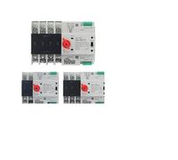 2P 3P 4P Din Rail ATS Dual Power Automatic Transfer Switch Electrical Selector Switches Uninterrupted Power EKFBQBGW(4p,100A)