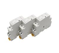 2P AC 220V 230V 16A/20A/25A/ 1NO/1NC 2NO/2NC 50/60Hz Din Rail Mounted Household Modular AC Contactor for Home House Hotel(16A,2NC,110v)