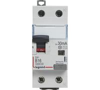 2P B 16A 30mA DX3 Disjoncteur différentiel Legrand 410921